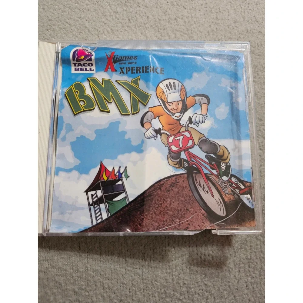 Taco Bell X Games Xperience: BMX promotional PC game from 2001. Vintage